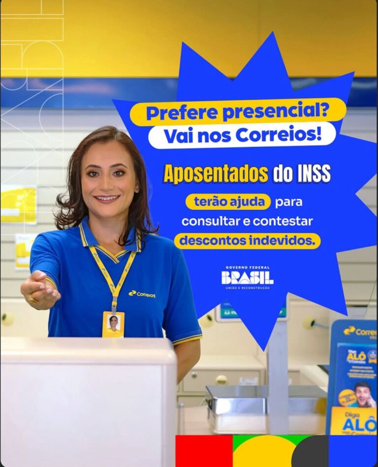 Correios firmam parceria com associações de aposentados para corrigir cobranças indevidas